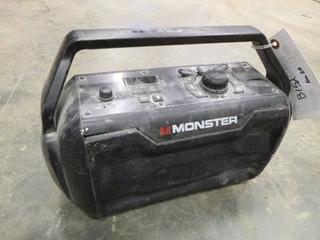 Monster Bluetooth Stereo, Model # MNMD-S-C, (K-2-1)