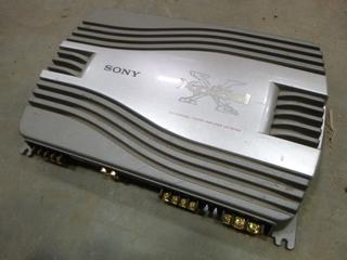 Sony 4/3 Channel Amplifier, Model XPLOD XM-SD46X, 150 W, RMS (J-3-3)