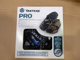 (24) Pair Unused Yaktrax Pro Winter Traction For Boots / Shoes, Coil Design, Size Medium (M-3-3)