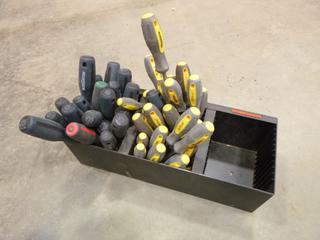 Qty of Screwdrivers, Various Sizes and Types (L-4-3)