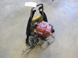 Oztec Backpack Concrete Vibrator w/ Honda Engine, Model BP-50A *NOTE: Running Condition Unknown* (A1)