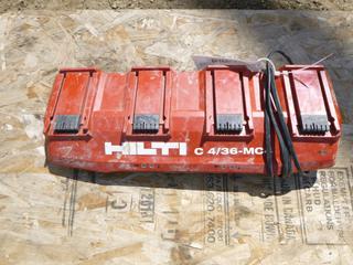 Hilti Battery Charger, Model C 4/36-MC4, Charges up to 4 Batteries at once (A2)