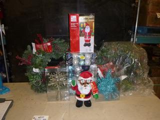 Lot of Assorted Christmas Decorations (D2)