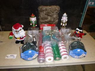 Lot of Assorted Christmas Decorations (S-1-2)