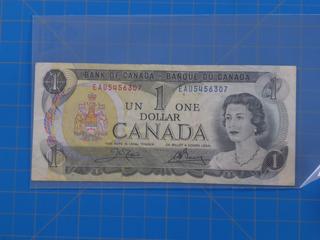 (1) 1973 Canadian - Bank of Canada $1.00 Bill