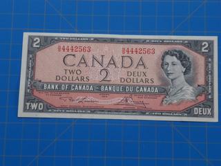 (1) Canadian - Bank of Canada $2.00 Bill