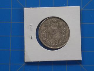 (1) Canadian 1943, 50 Cent Coin