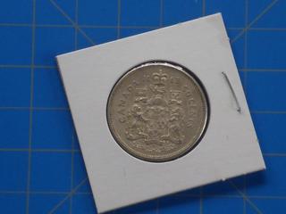 (1) Canadian 1963, 50 Cent Coin