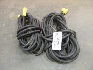 (2) Heavy Duty Extension Cords; (1) Approx. 50 Ft. (1) Approx. 30 Ft. (E2)