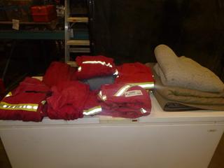 Qty of Used Coveralls and Used Shipping Blankets(N2-2)