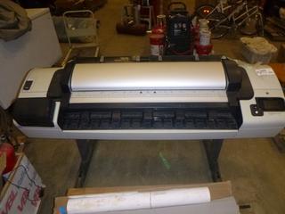 2011 Hewlett Packard Design Jet T2300 Plotter c/w Accessories and Covers, SN CN1463K00B