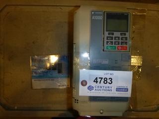 (1) Yaskawa 10 HP Variable Frequency Drive for Electrical Motors, Model CIMR-AU5A0011FAA, S/N 1W1325242060048 (D1)