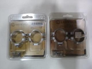 (2) Leupold Standard 30 mm Medium Silver Rings (Upstairs)