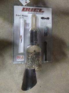 Duel Game Call, 2-in-1 Moose Call SKU 613105351 (Upstairs)