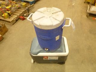 (1) Water Jug, (1)  Cooler (T-2-3)