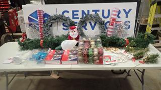 Lot of Assorted Christmas Decorations (WBC)