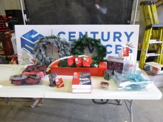 Lot of Assorted Christmas Decorations (EBC)