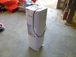 (1) Whirlpool Water Cooler, Hot and Cold Water Temperatures, Model 7LIECH-W-WL, *NOTE: One Missing Foot*