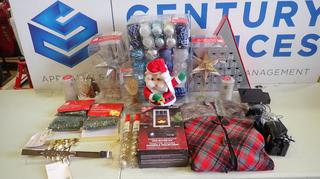 Lot of Assorted Christmas Decorations (EBC)