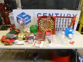 Lot of Assorted Christmas Decorations (EBC)