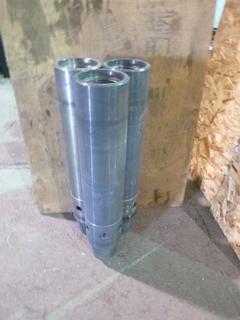 Qty of (3) 5 In. Series 1 Dump Sub Body (Part # DS50-S1-01, Unused)