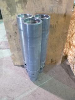 Qty of (3) 5 In. Series 1 Dump Sub Body (Part # DS50-S1-01, Unused)