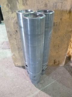 Qty of (3) 5 In. Series 1 Dump Sub Body (Part # DS50-S1-01, Unused)