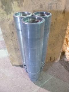Qty of (3) 5 In. Series 1 Dump Sub Body (Part # DS50-S1-01, Unused)