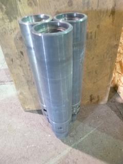 Qty of (3) 5 In. Series 1 Dump Sub Body (Part # DS50-S1-01, Unused)