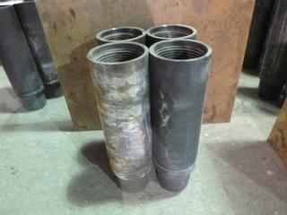 Qty of (4) 5 In. Series 1 Rotor Catch Housings (Part # RC50-S1-001, Unused)
