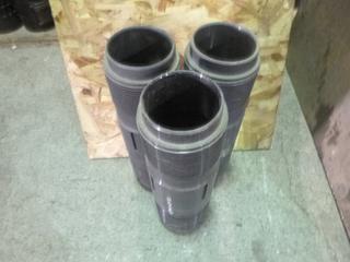 Qty of (3) 4.75 In. Series 1 Slotted Mandrel (Part # AH47-S1-002, Unused)