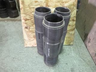 Qty of (3) 4.75 In. Series 1 Slotted Mandrel (Part # AH47-S1-002, Unused)