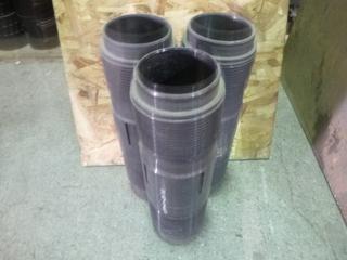 Qty of (3) 4.75 In. Series 1 Slotted Mandrel (Part # AH47-S1-002, Unused)
