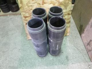 Qty of (4) 4.75 In. Series 1 Slotted Mandrel (Part # AH47-S1-002, Unused) 