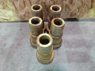Qty of (5) 5 In. Floating Piston for Dump Subs
