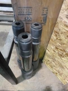 Qty of (3) 5 In. Series 1 Output Mandrel (Pat # BA50-S1-001, Unused)