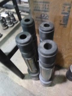 Qty of (4) 5 In. Series 1 Output Mandrels (Pat # BA50-S1-001, Unused)