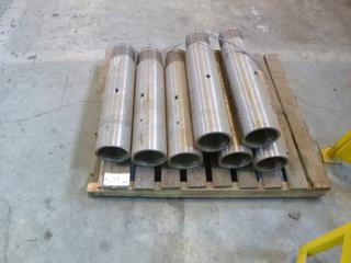Qty of (7) 6 1/2 In. Piston Housings (Unused)