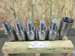 Qty of (6) 5In Upper Universal Joint - 2 3/8 REG