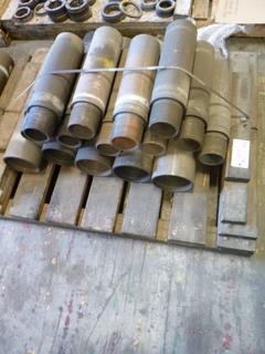 Qty of (10) 5 In. Stator Housing Adaptors and Qty of (5) 6 1/2 In. Stator Housing Adaptors
