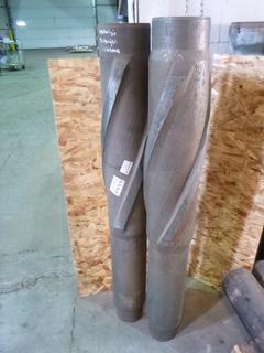 Qty of (2) 6.5 In. Spiral Blade Stabalizer w/ Straight Housing (Note: Used)