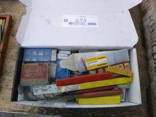 Qty Of Assorted Thread Turning Inserts