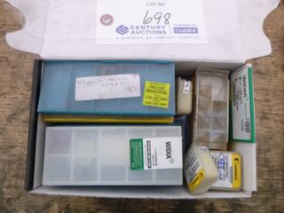 Qty Of Assorted Thread Turning Inserts