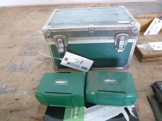 Incomplete Insize Outside Micrometer C/w (2) Insize Dial Indicators *Note: (1) Dial Indicator Parts Only*