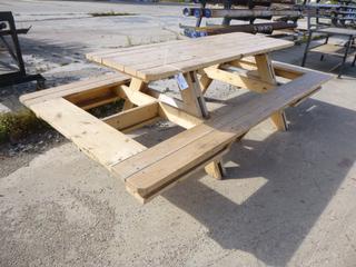 132in X 69in X 38in Picnic Table