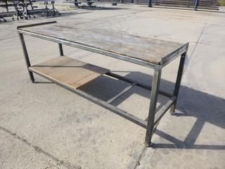 96in X 30in X 39in Work Bench