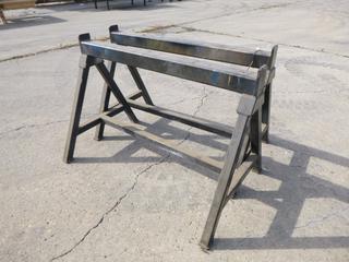 Qty Of (2) 49in X 30in X 37 1/2in Pipe Stands