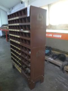 Lawson Storage Bin And Stands C/w Contents