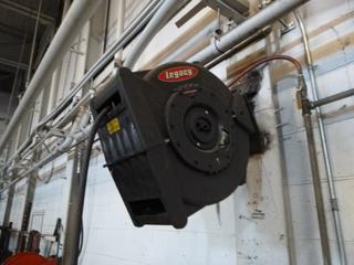 Legacy Retractable Air Hose Reel w/ Hose *Note: Buyer Responsible For Removal, Wall Bracket Not Included*