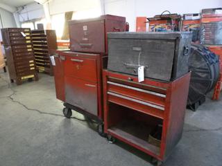 Qty Of (2) Portable Tool Cabinets